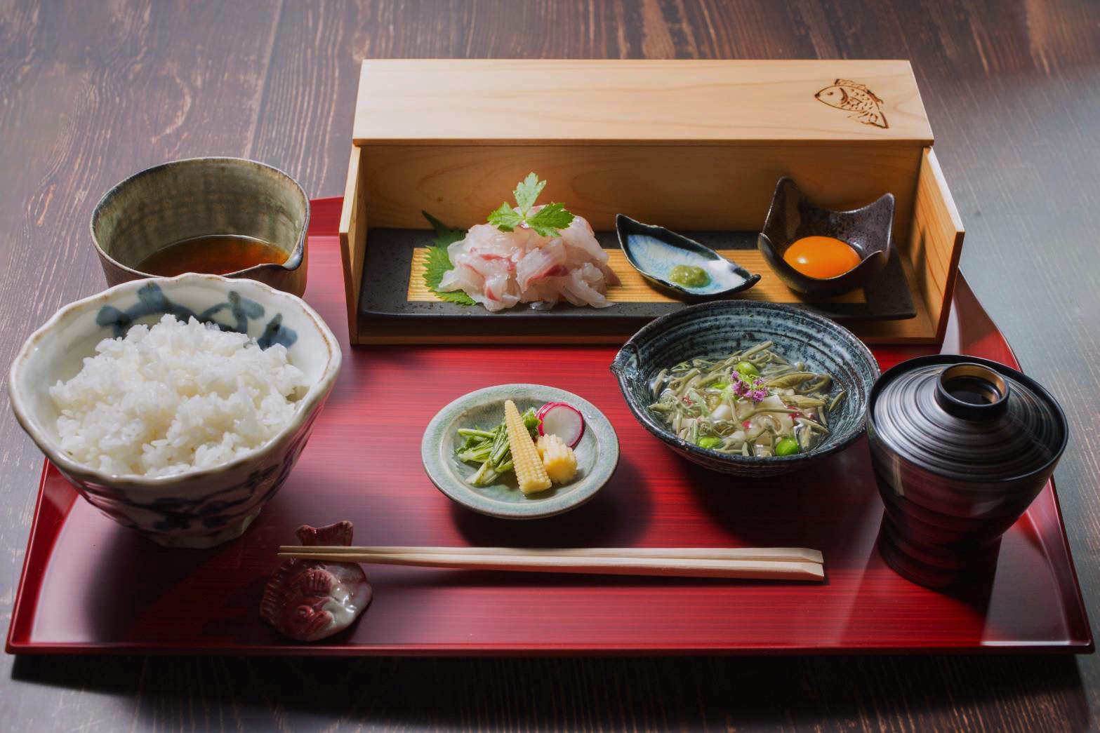 鯛めし御膳の写真